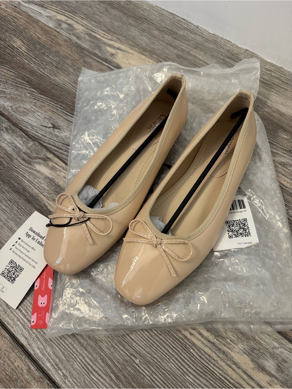Cider ballet flats